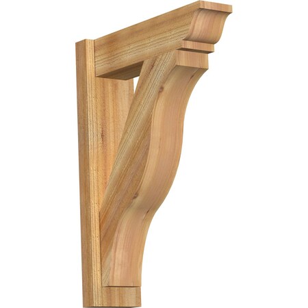 Funston Rough Sawn Traditional Outlooker, Western Red Cedar, 6W X 20D X 28H